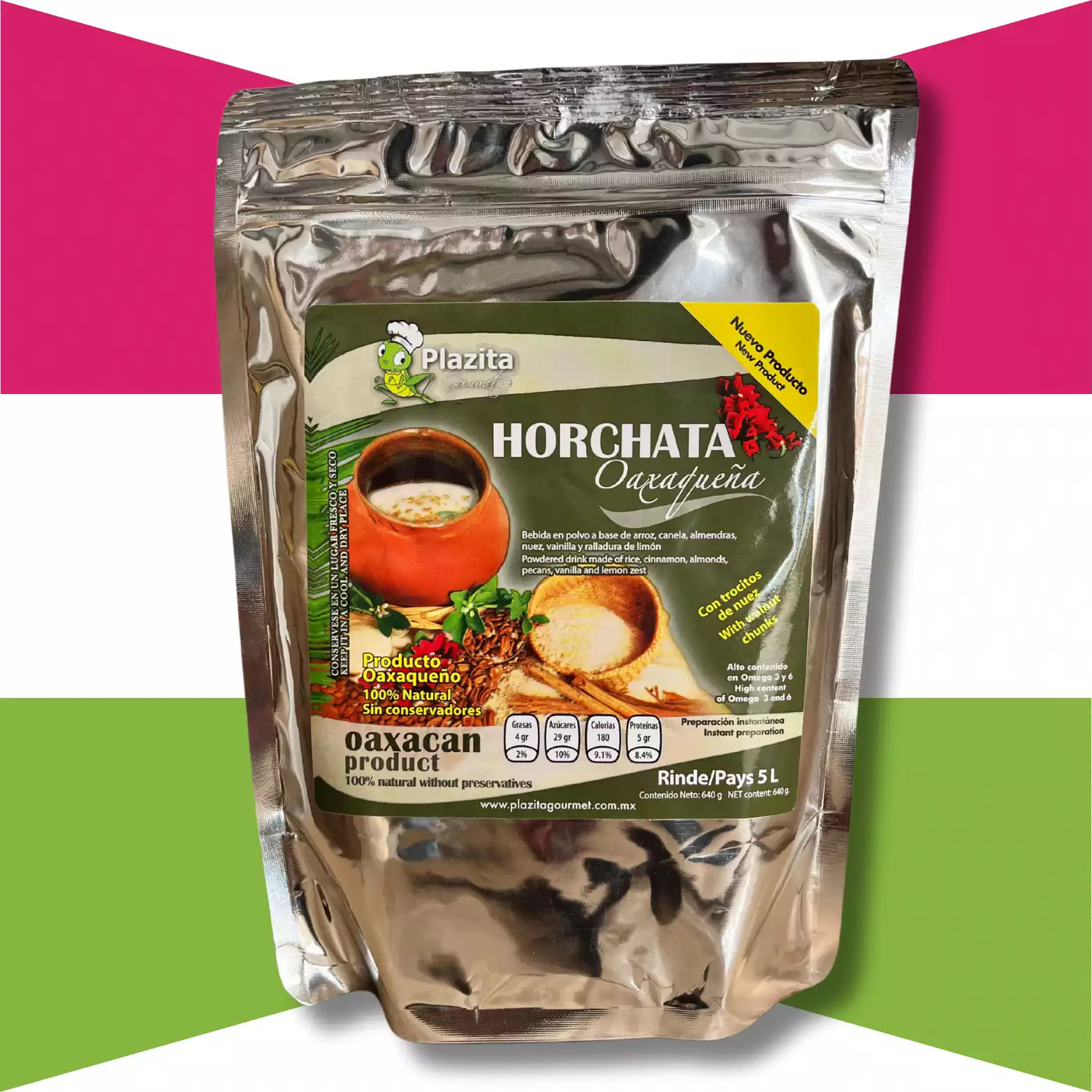 Horchata en polvo 640g